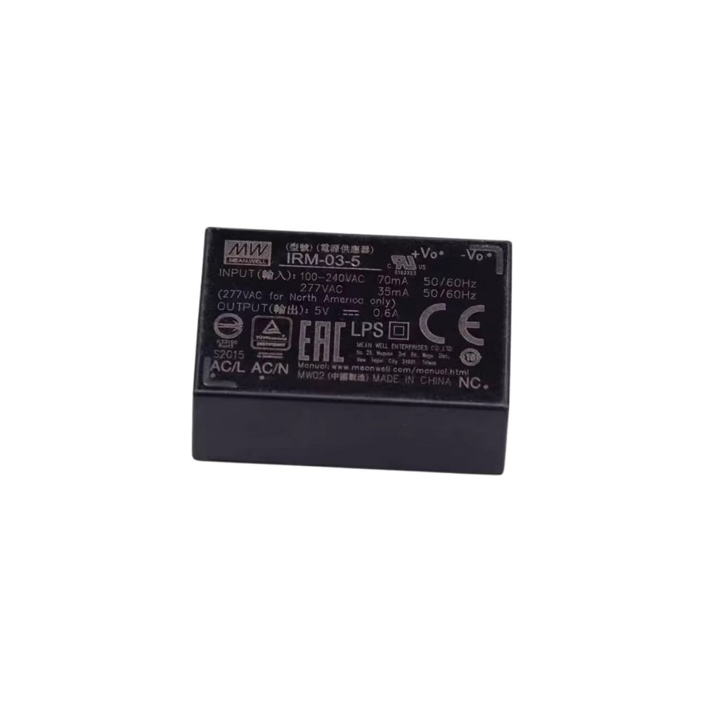 Блок питания на печатную плату MEAN WELL IRM-03-5 AC/DC 3 Вт 5 В 2092522