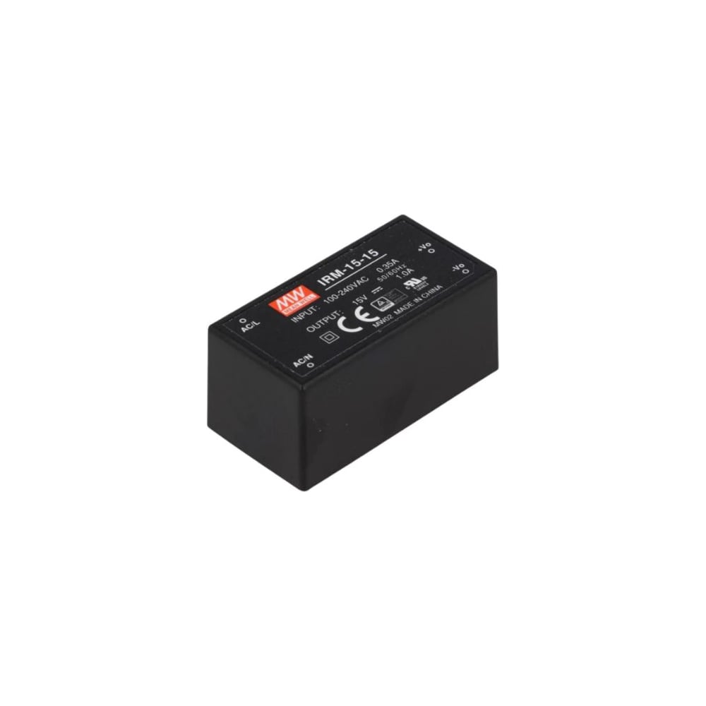 Блок питания на печатную плату MEAN WELL IRM-15-15 AC/DC 15 Вт 15 В 1202409