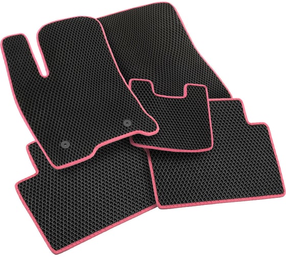 Изображение товара Коврики Vicecar ЕВА / EVA / ЭВА для Skoda Octavia A5 2004 - 2013 EV41004-розовый