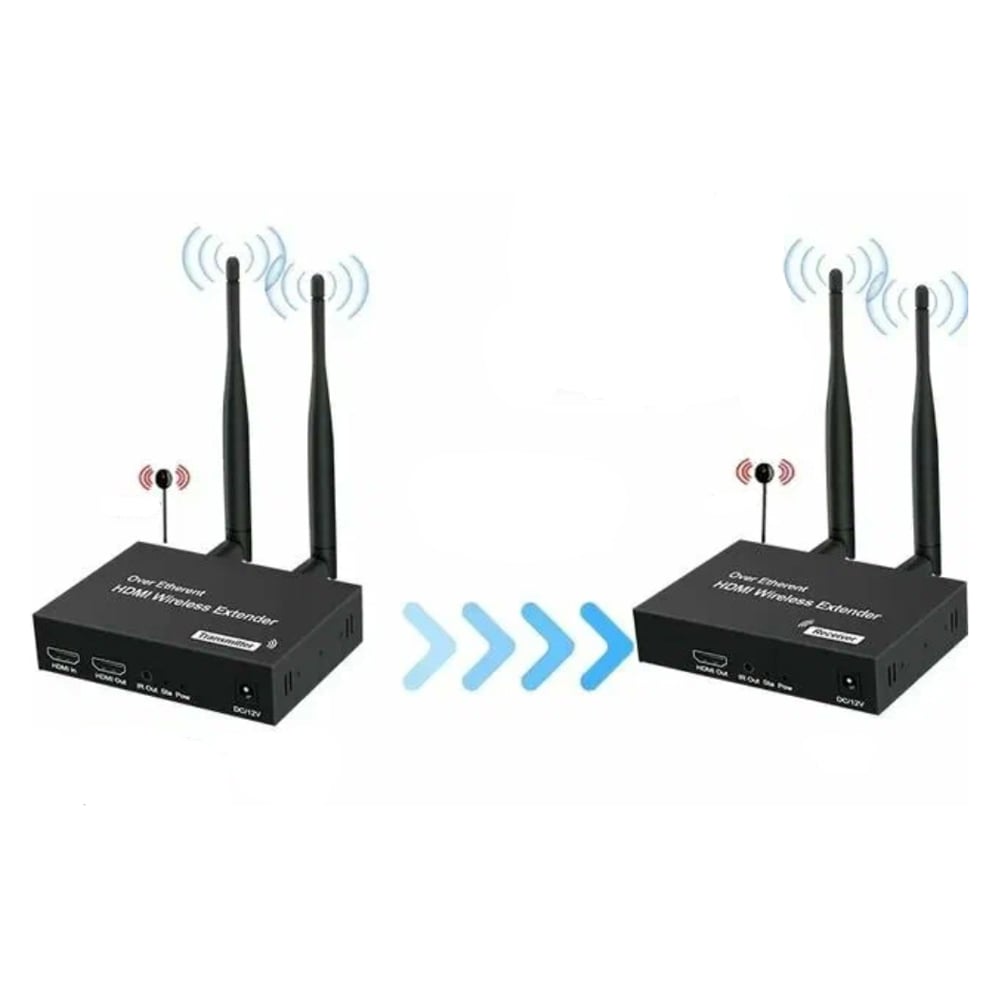 Беспроводной удлинитель PALMEXX WHD-002 HDMI1.3 1080p/60Hz, 802.11ac, IR, до 200 метров PX/EXT-WHD-002