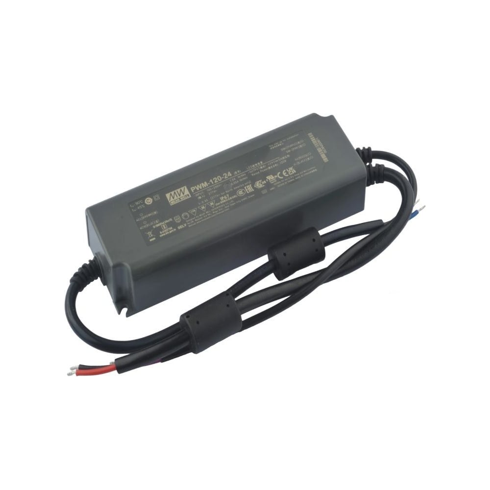 Изображение товара LED-драйвер для светодиодных лент с диммингом MEAN WELL PWM-120-24 120 Вт 24 В 5 А 1903256 Изображение товара LED-драйвер для светодиодных лент с диммингом MEAN WELL PWM-120-24 120 Вт 24 В 5 А 1903256