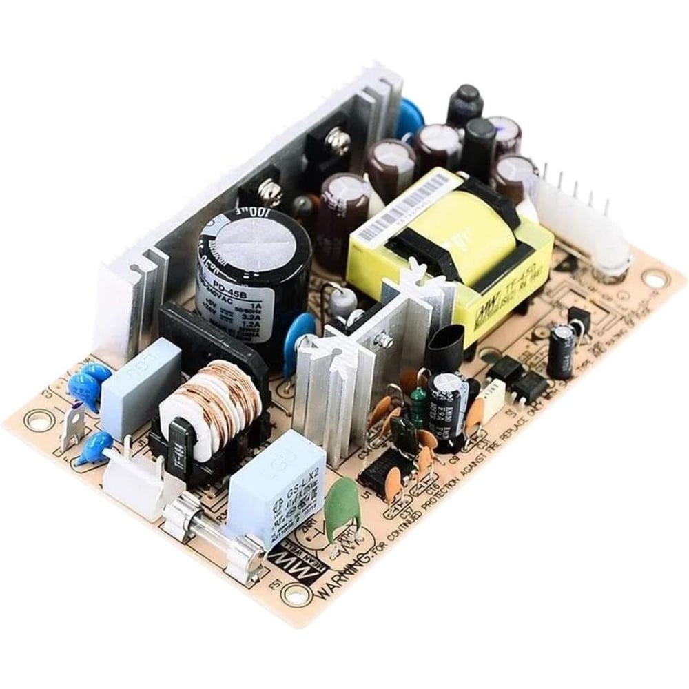 Открытый двухканальный блок питания MEAN WELL PD-45B AC/DC 40 Вт 5, 24 В 48844