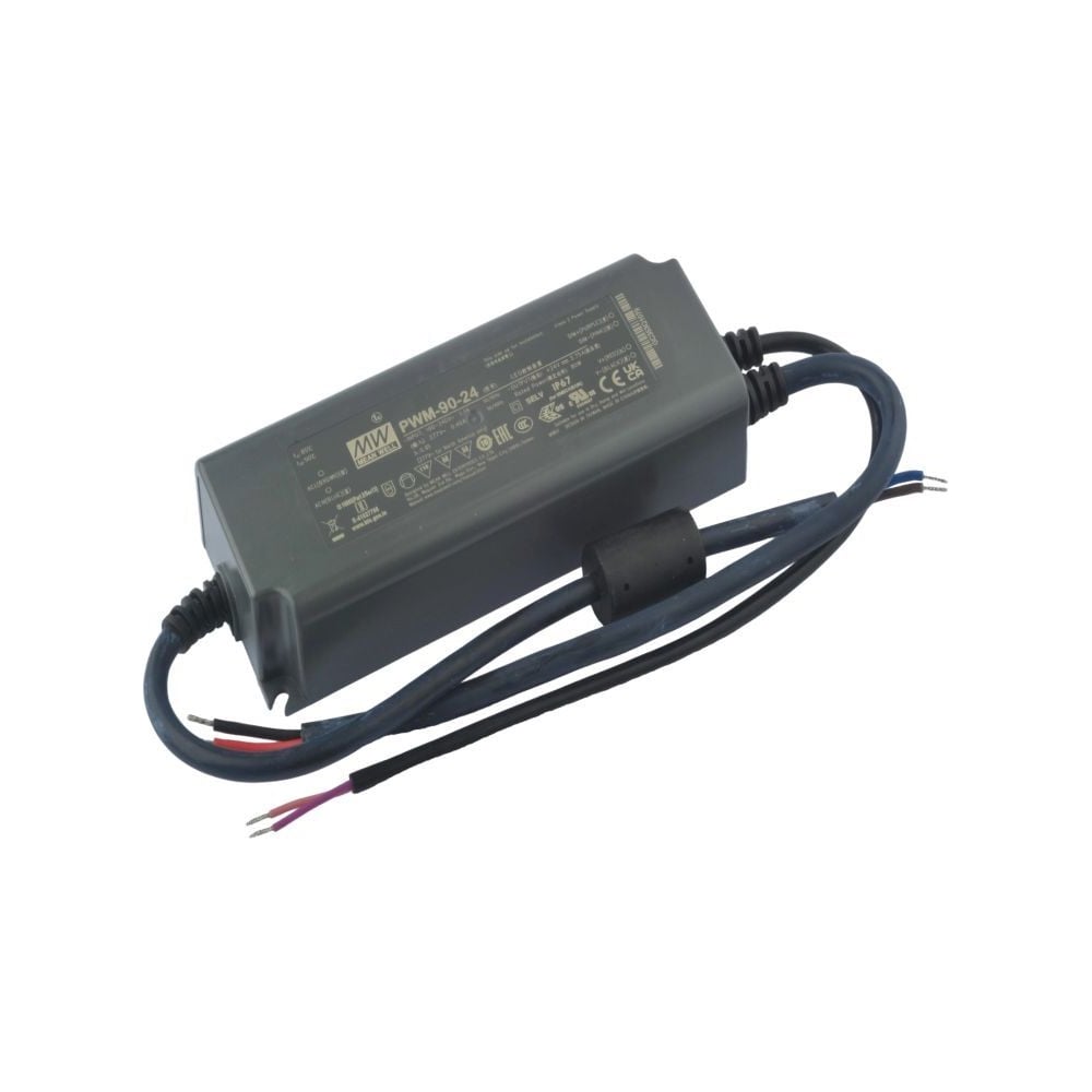 Изображение товара LED-драйвер для светодиодных лент с диммингом MEAN WELL PWM-90-24 90 Вт 24 В 3.75 А 1370748