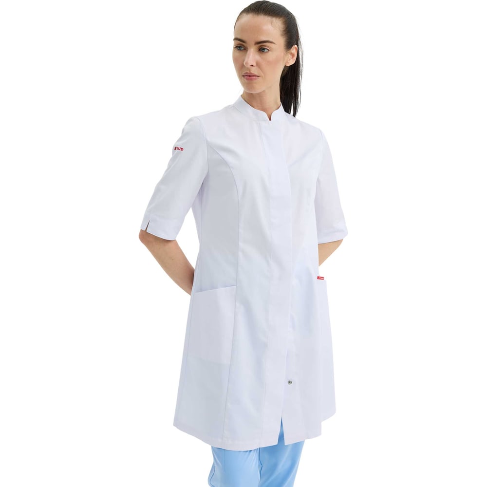 Изображение товара Халат женский TRUD RS72621 белый, XL(48-50) 4610410915335 Изображение товара Халат женский TRUD RS72621 белый, XL(48-50) 4610410915335