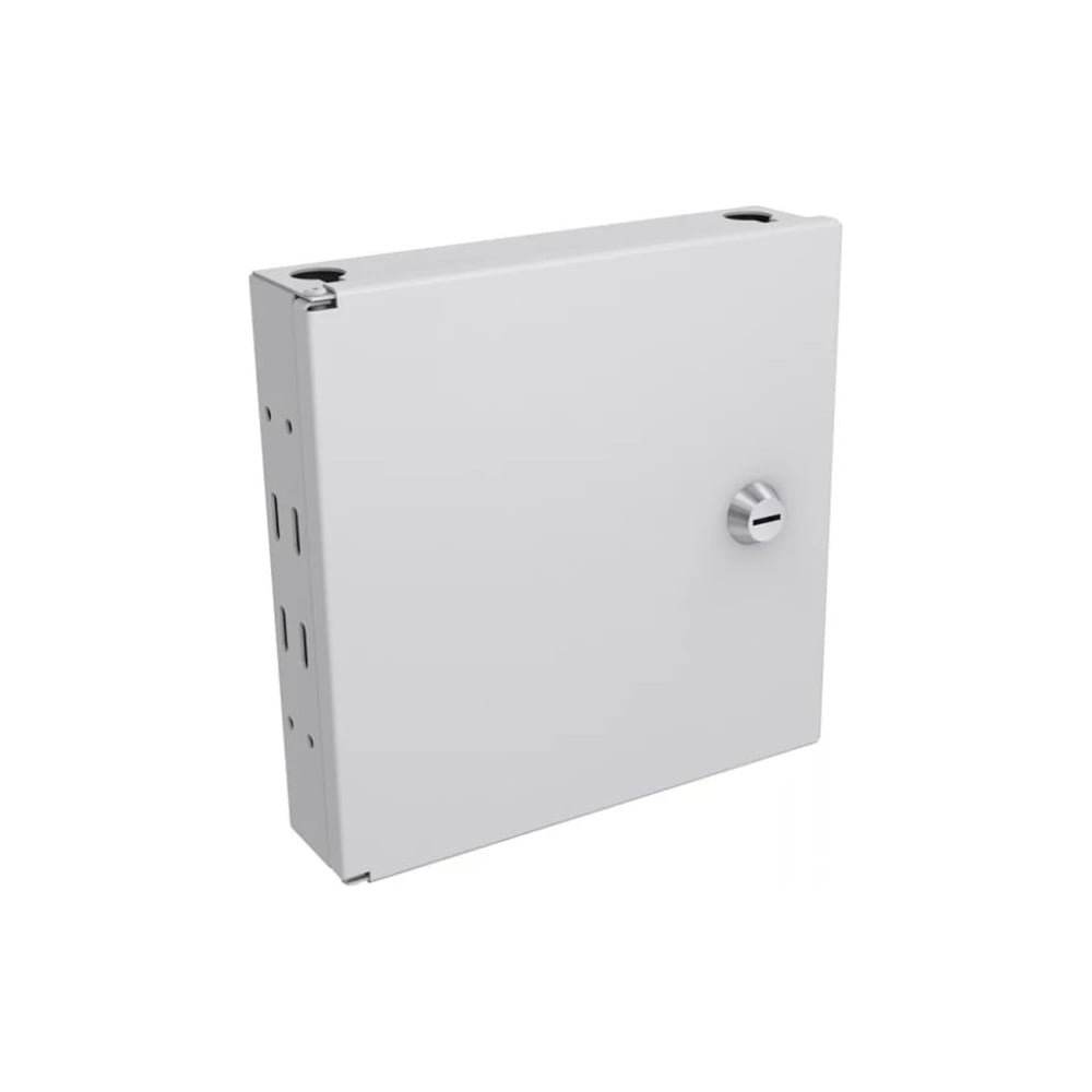Кросс распределительный KOSCAB Настенный Мини до 8 портов SC/LC duplex (планка SC/2LC-1шт, дверка с замком+ложемент) шт КОС-КНмини-8-SC/2LC-S0010