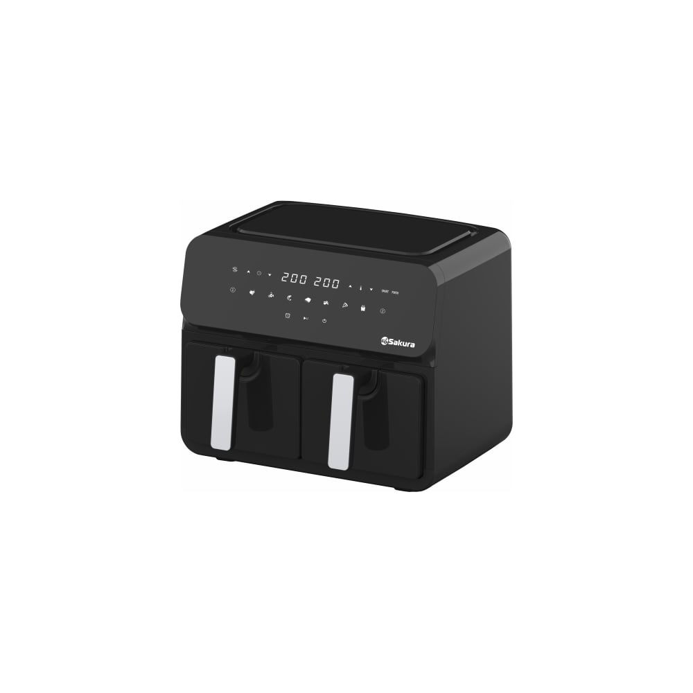 Аэрогриль SAKURA SA-7687BK 2 чаши по 5 л, с таймером УТ000004090