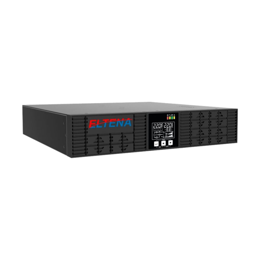 Комплект ИБП ELTENA Monolith B 10000RT2U (10000Вт) + 20шт. АКБ AQQU 12ML75 (12В, 75Ач) MB10000RT2U/12ML75