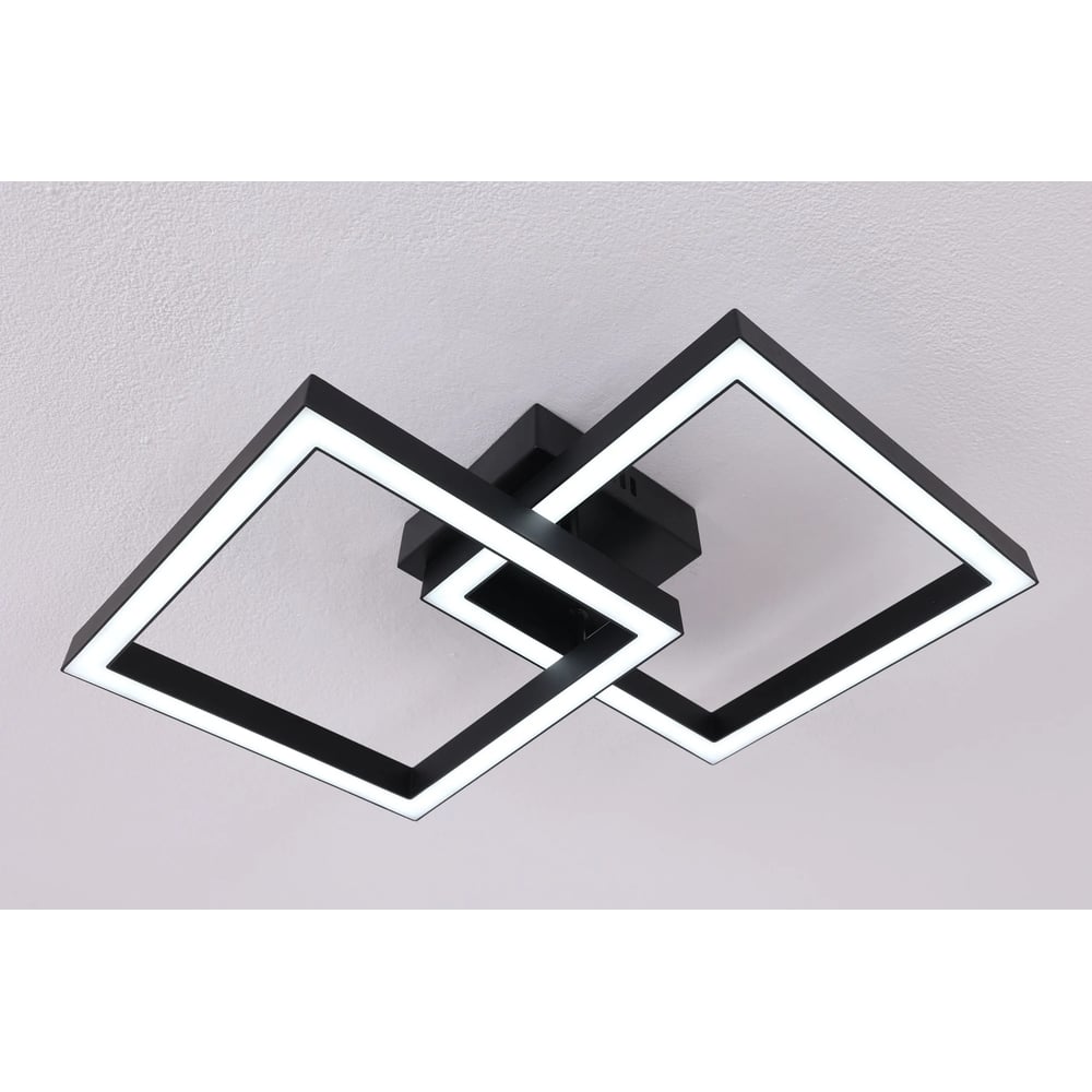 Люстра Schaffner Vita 4810-2 BK, LED 37W (52*33*9) IR Vita 4810-2 BK IR