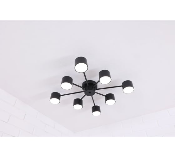 Изображение товара Люстра Schaffner 8xGX53/9W (65*65*13,5) Sedia 4835-8 BK