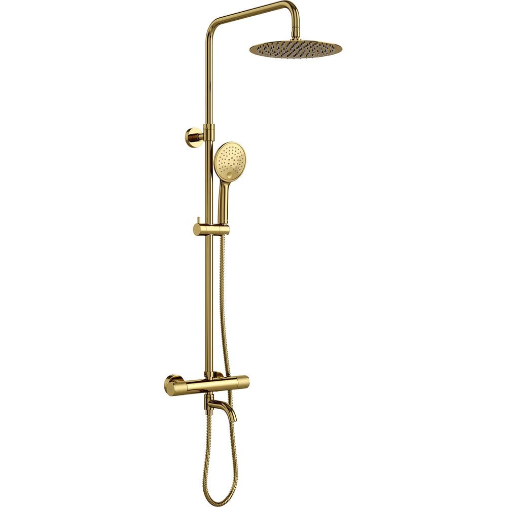 Душевая система со смесителем WasserKraft Мюриц (Muritz) A98101.208.207PG