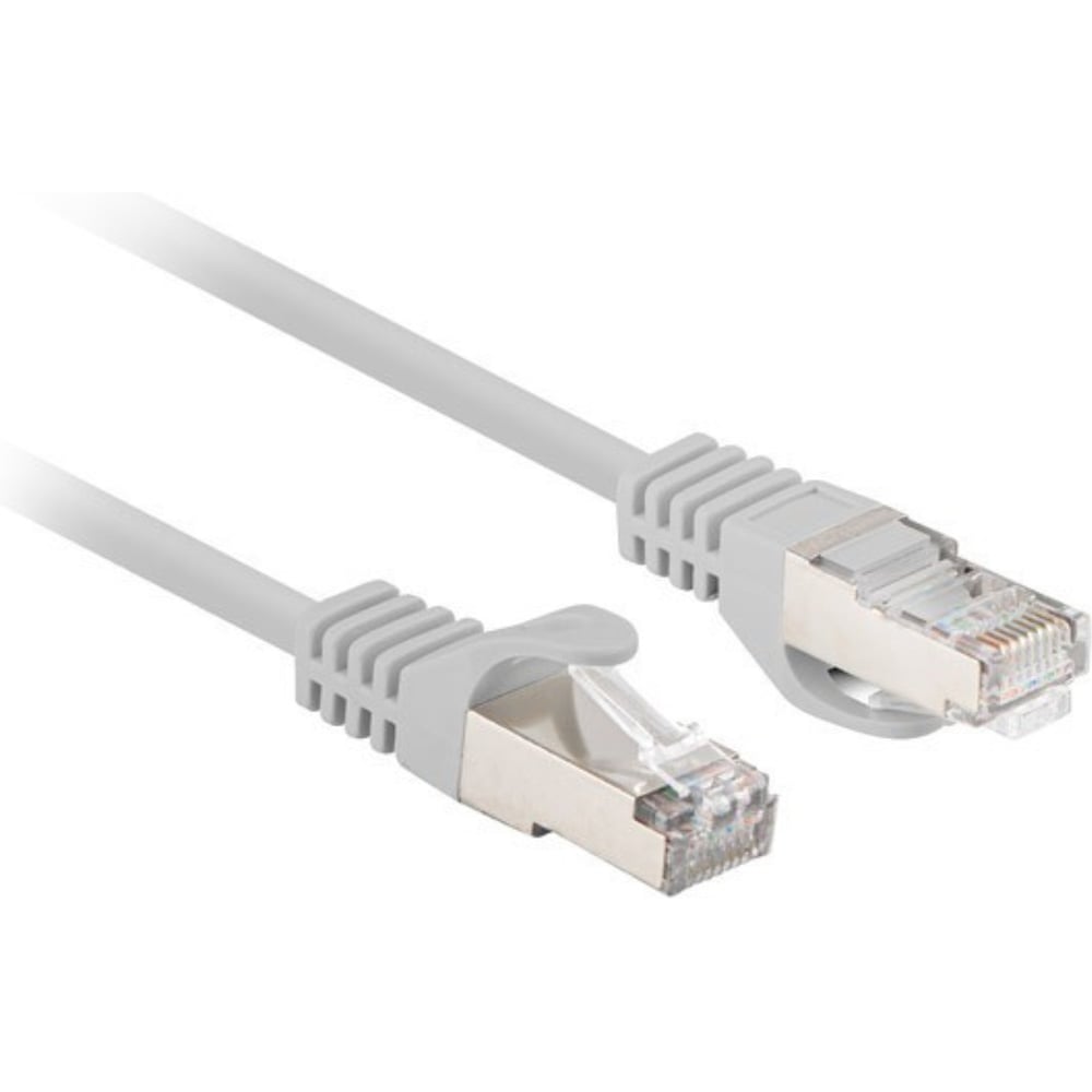 Патч-корд Advant кат. 5е, F/UTP, 4 пары (AWG24), многожильный, оболочка PVC, цвет серый, длина 10 м ADV5e-FPC10-PG