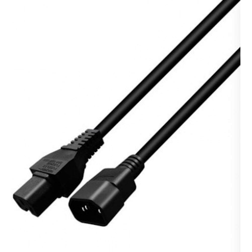 Кабель питания KS-is IEC-C14 M в IEC-C15 F (KS-857) KS-857B-1.5