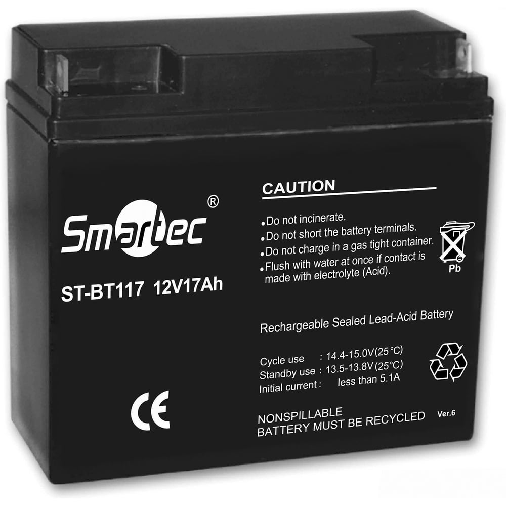 Батарея аккумуляторная Smartec ST-BT117 smkd0230