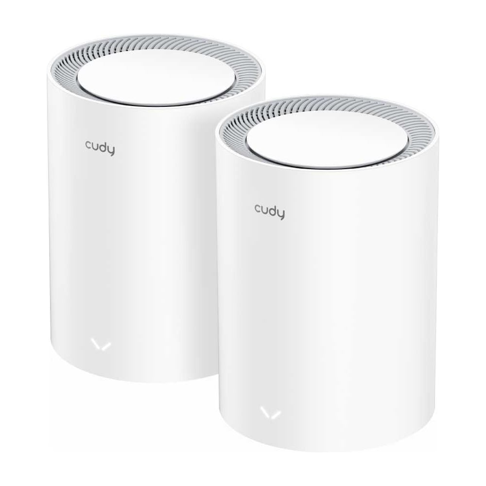 Двухдиапазонная Mesh-система Cudy M3600(2-Pack) Wi-Fi 7 BE3600, 2,4/5 ГГц, до 3570 Мбит/с, 3x1 Гбит/с, Mesh, MU-MIMO, белый, 4 внутренних антенн (модулей - 2 шт) 10000151901