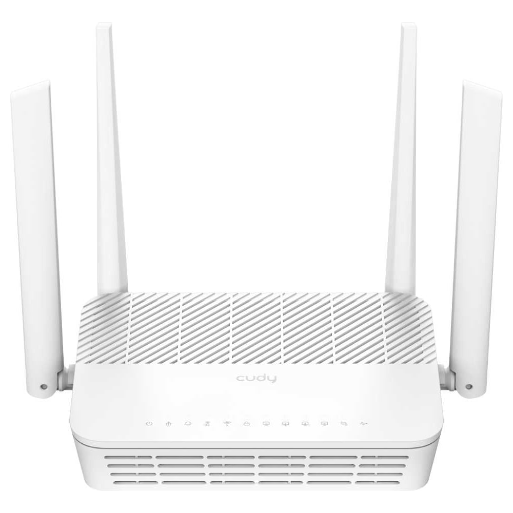 Двухдиапазонный роутер Cudy GP3000V Wi-Fi 6 AX3000 с гигабитными портами и поддержкой xPON и VoIP 10000153574