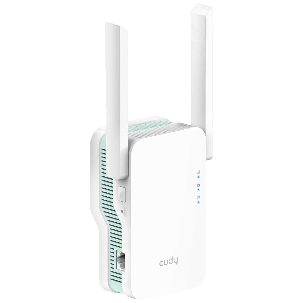 Усилитель сигнала Cudy RE1500 1.0 Wi-Fi 6 AX1500 с поддержкой Mesh, 2,4/5 ГГц, до 1501 Мбит/с, 1x100 Мбит/с, 2 антенны, белый 10000152635