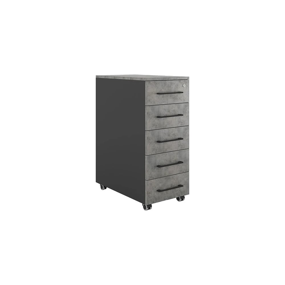 Изображение товара Тумба мобильная Kobor TМ5-40/50 black/chicago 221721 Изображение товара Тумба мобильная Kobor TМ5-40/50 black/chicago 221721