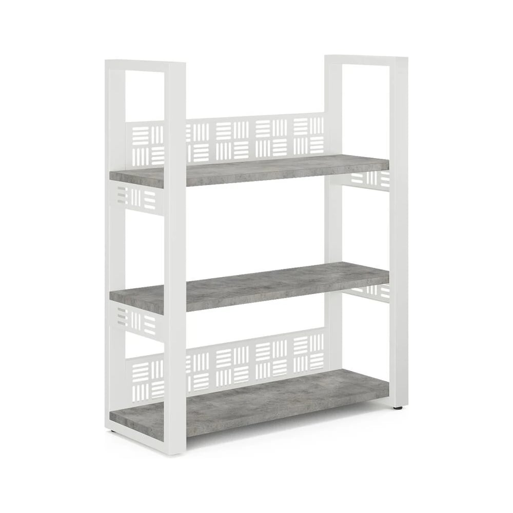 Стеллаж открытый Kobor SО3-80/36 white/chicago 221340