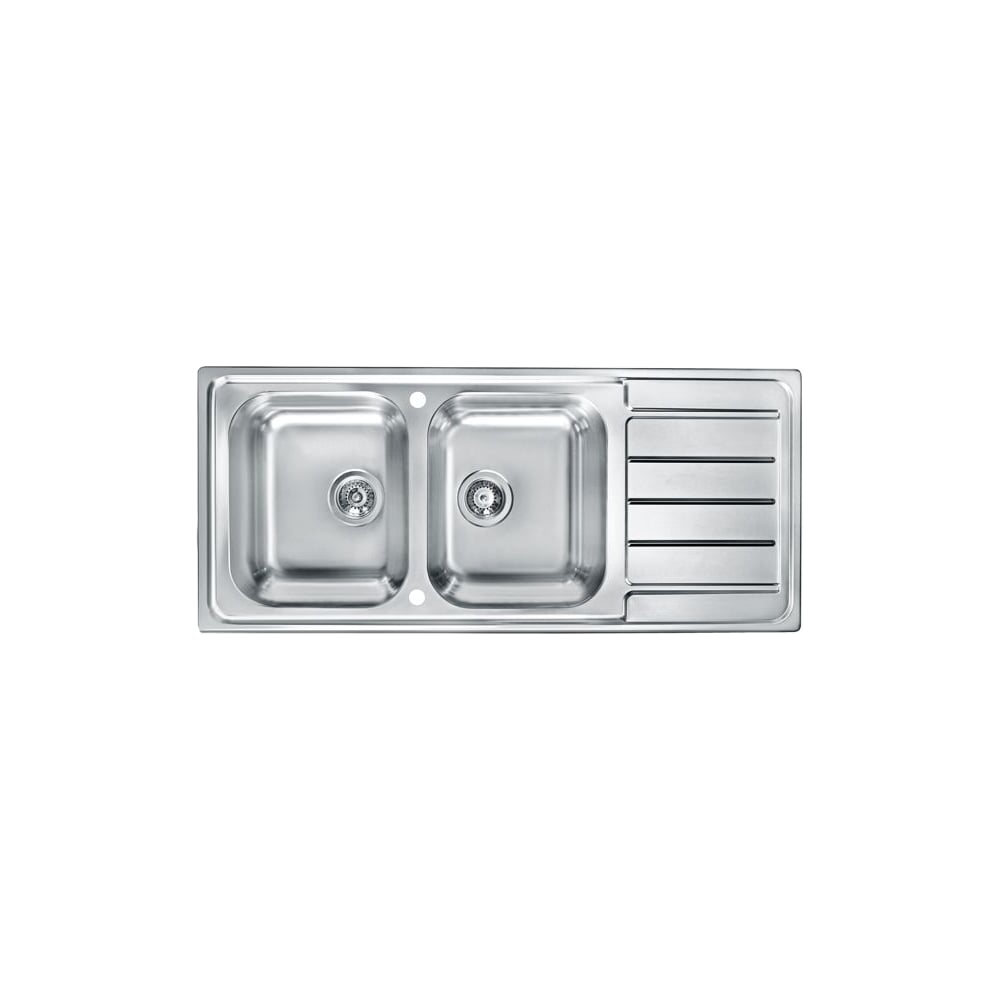 Мойка для кухни Alveus LINE MAXIM 100 SAT 90, 1165x505, FS, в компл.с сифоном 1127257 1092001