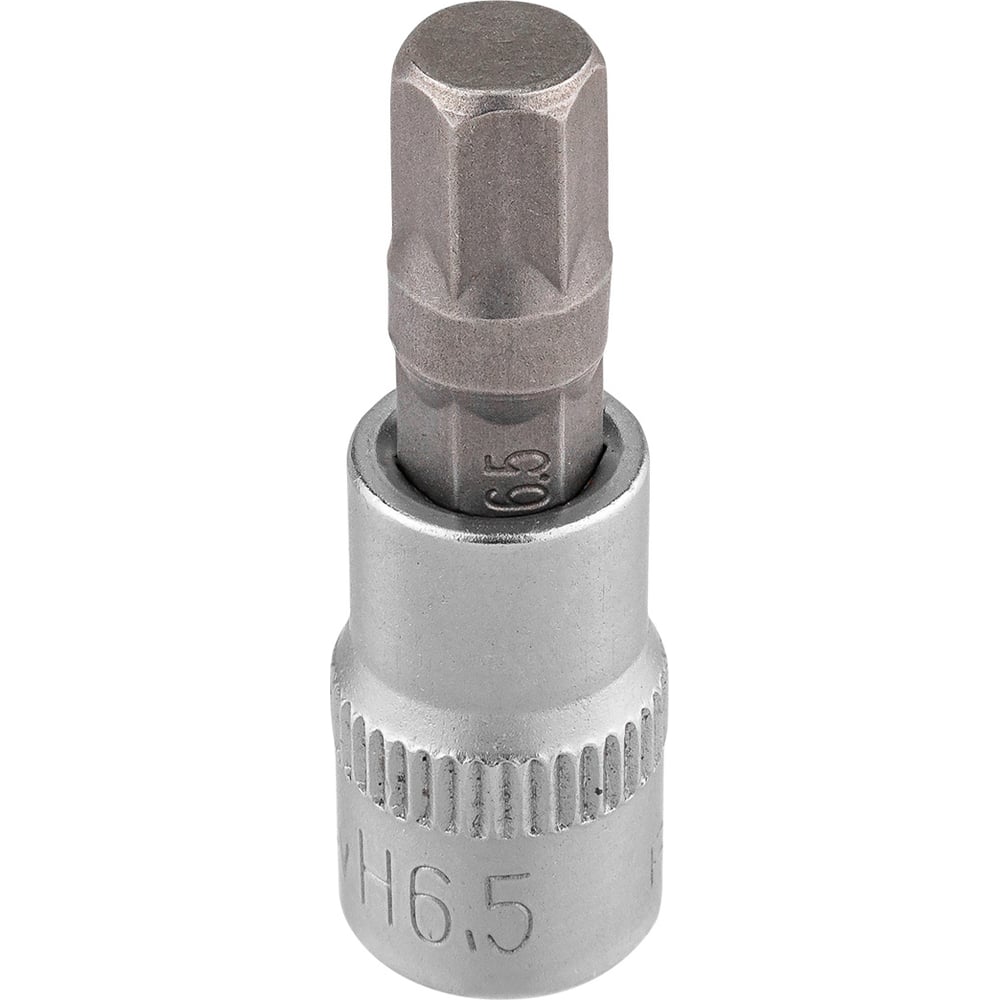 Головка-бита Rockforce 6-гранная 1/4, 6.5мм RF-32432065(65225)