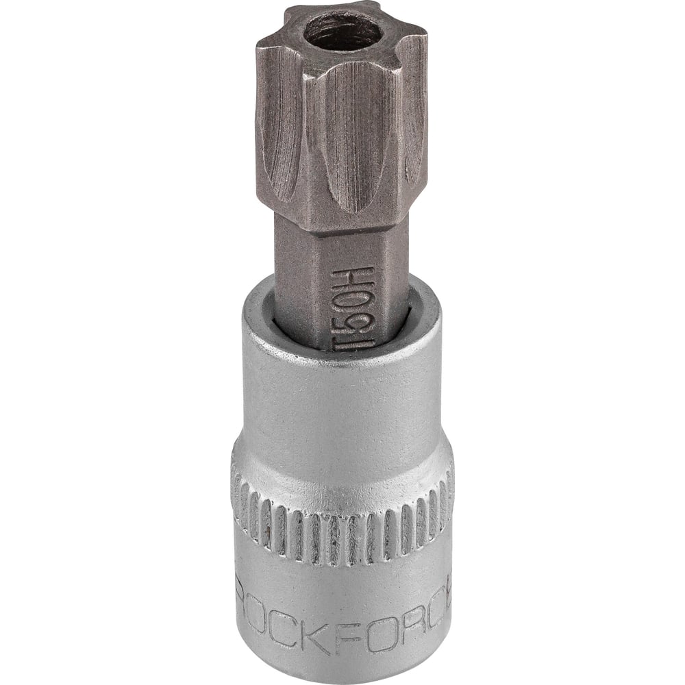 Головка-бита Rockforce TORX 1/4, T50H c отверстием RF-3273250(65235)