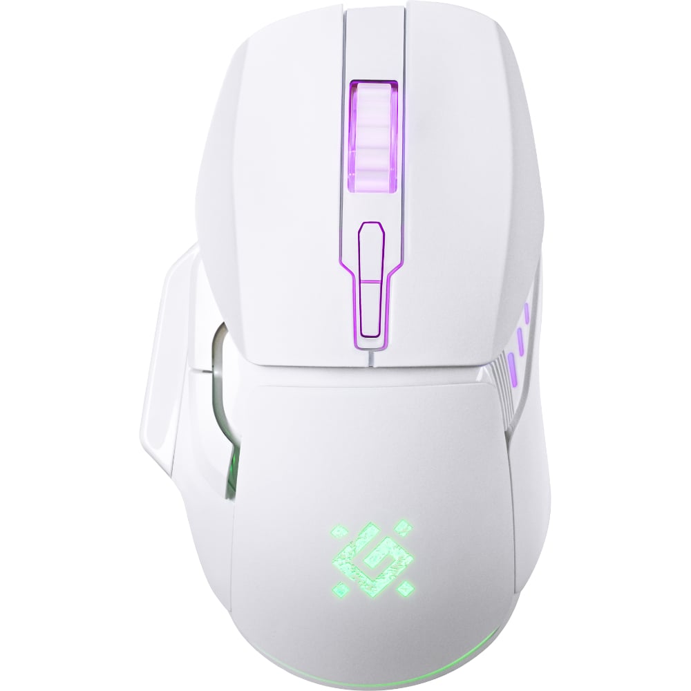 Беспроводная игровая мышь DEFENDER Stix GM-009 белая, 7кнопок, 3200dpi, 500мАч 52009