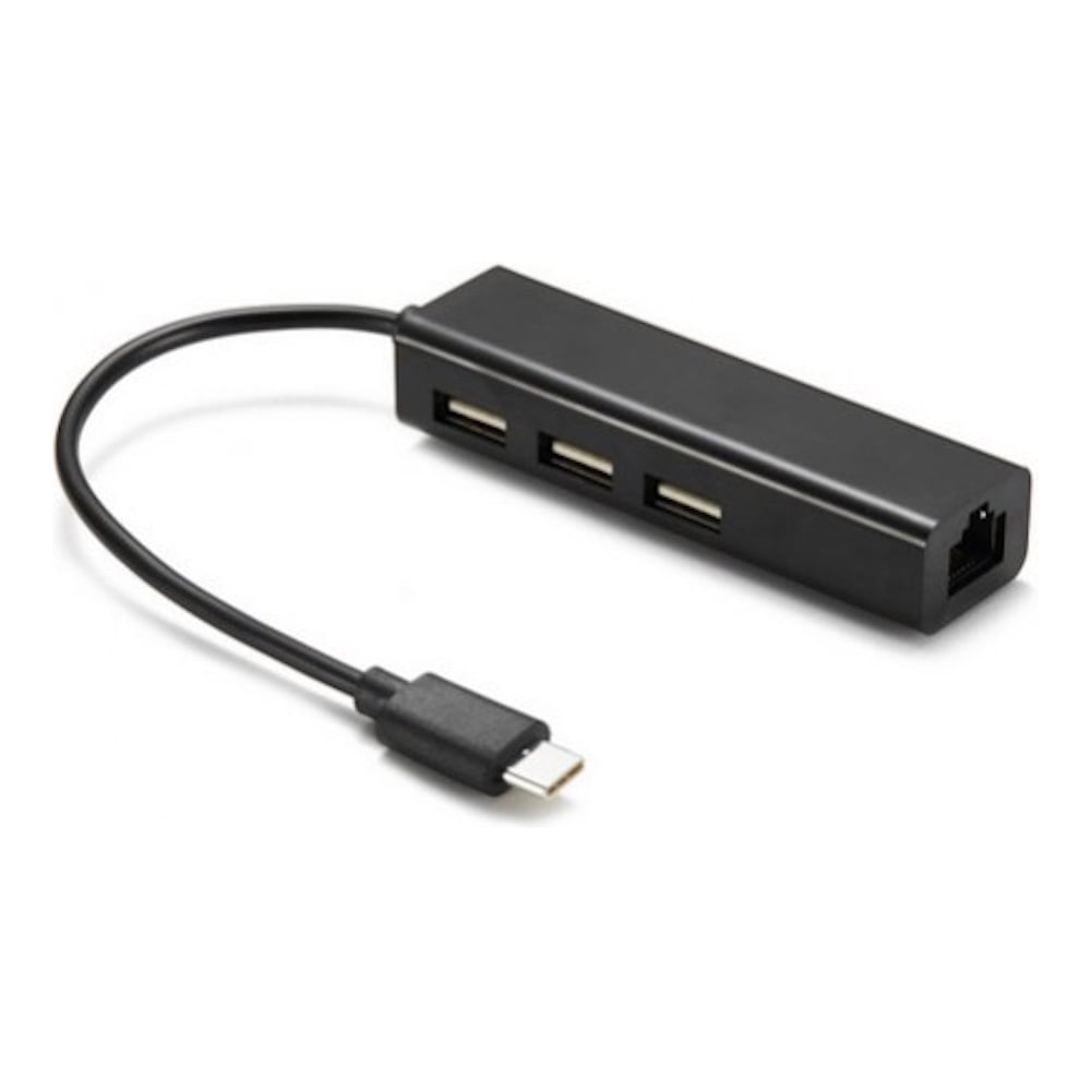 Изображение товара USB-С хаб KS-is с портом RJ45 LAN KS-339 Изображение товара USB-С хаб KS-is с портом RJ45 LAN KS-339
