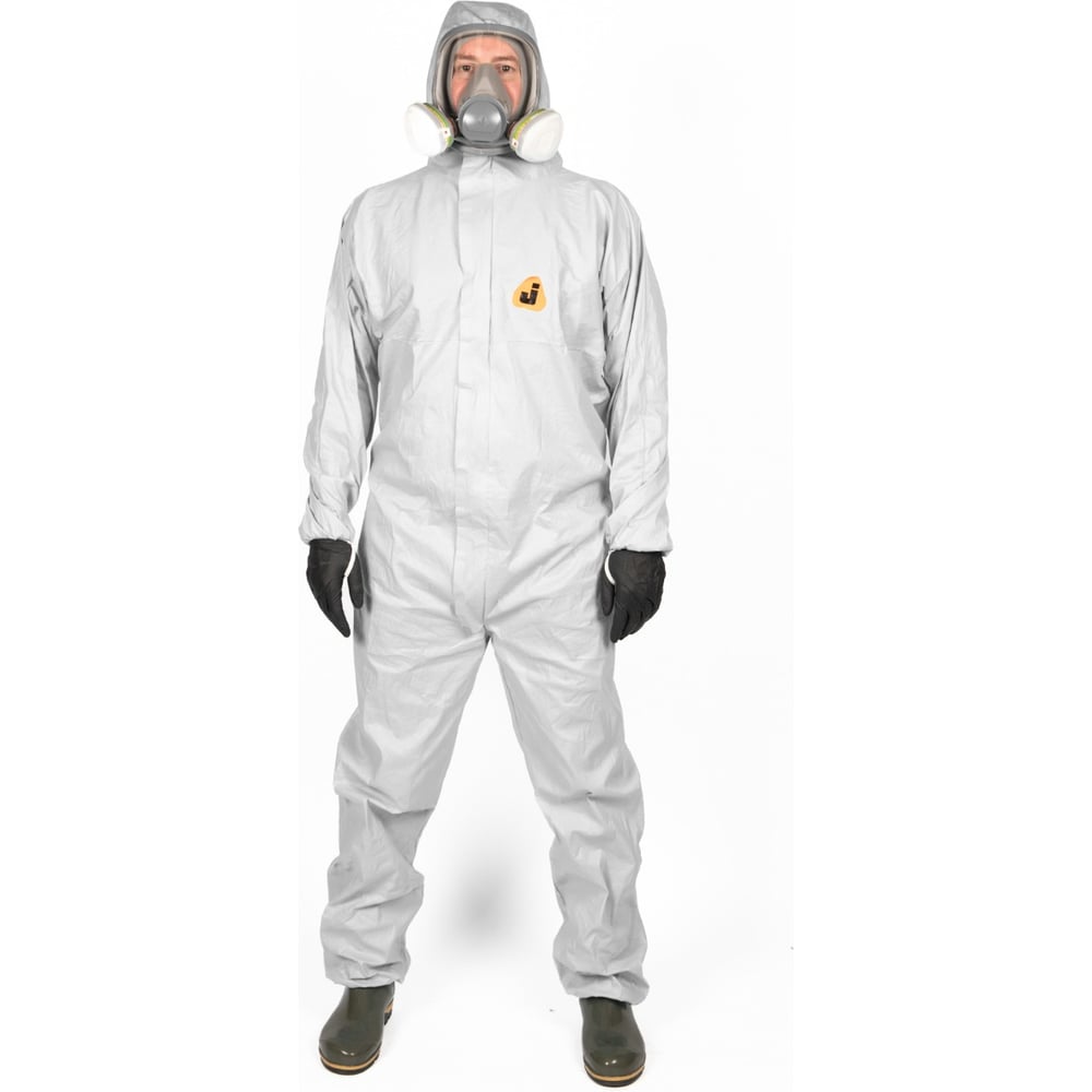 Комбинезон химзащиты дышащий Jeta Safety, плотность 65 г/м², размер L/50-52 JPC-FBX-01-L