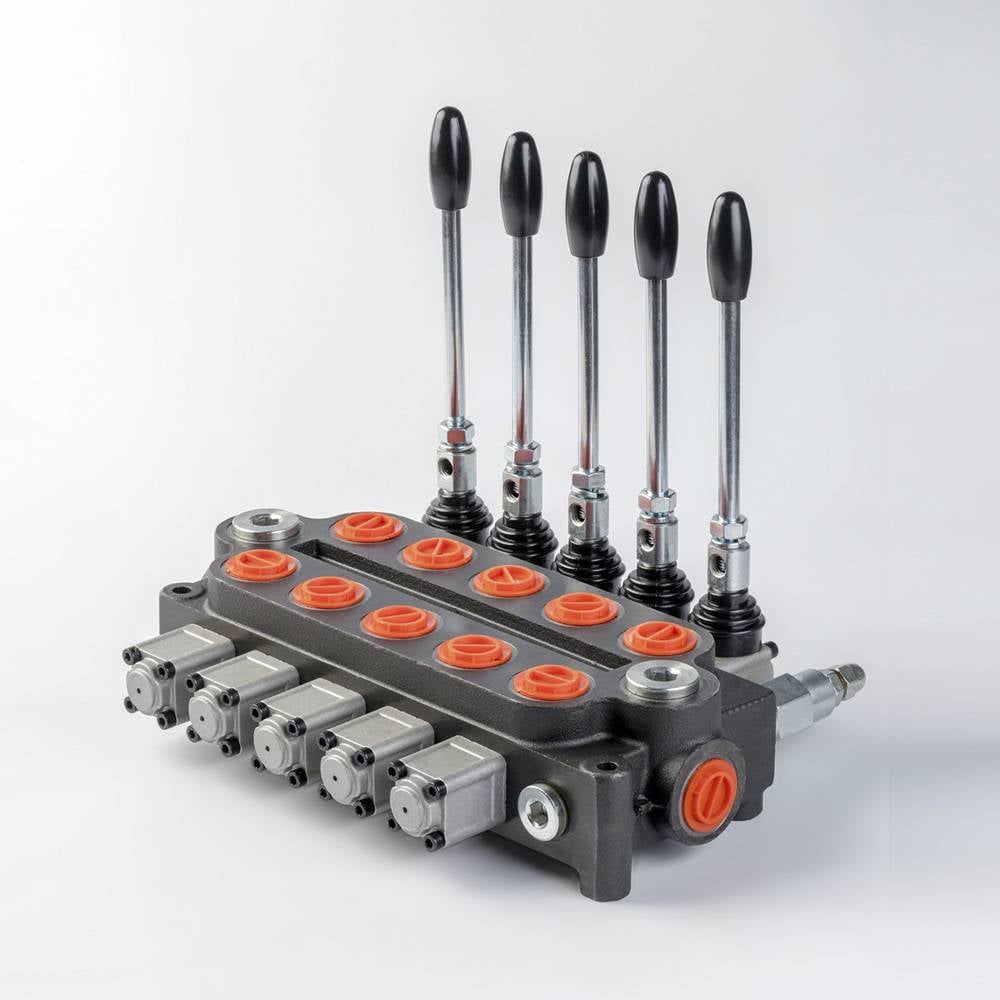 Гидрораспределитель МЗПО 5P80F-OT аналог Galtech Q75 (5Р80-1А1A1A1A1A1 GKZ1) 5Р80А1A1A1A1A1G