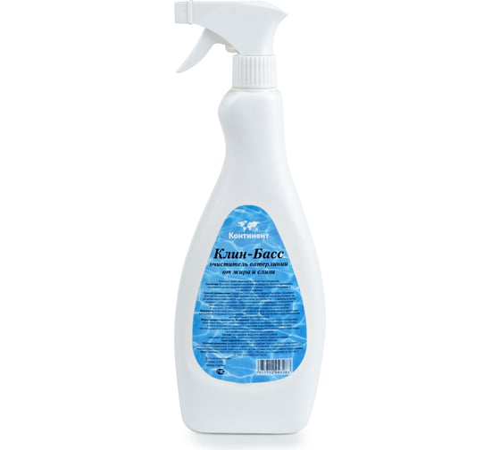 Изображение товара Очиститель ватерлинии от жира и слизи ООО Континент КлинБасс 0.75 л 1977712043283