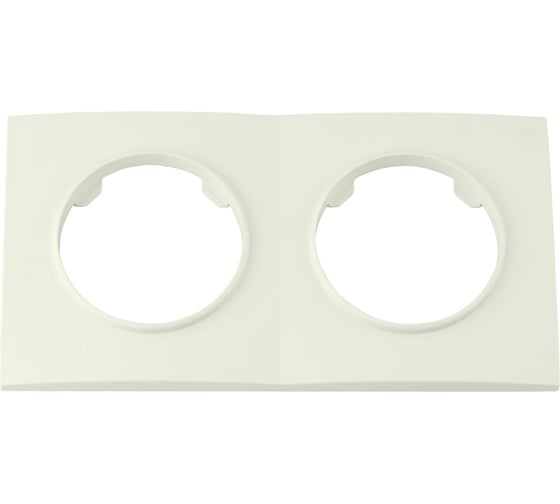 Изображение товара Рамка Bylectrica 2-х местная, серия ПРОВАНС квадрат, ЮЛИГ.735212.498 бежевый