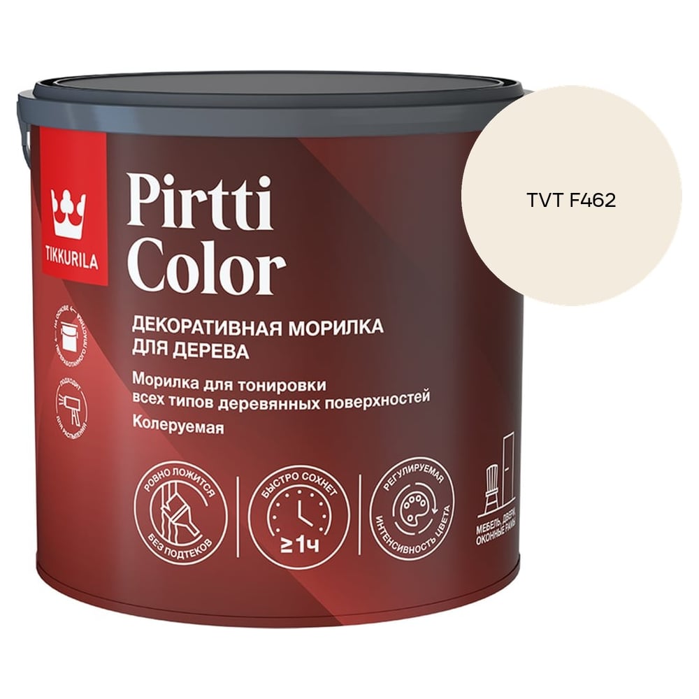 Морилка Tikkurila PIRTTI COLOR EP 2,7л 700014240_TVT F462