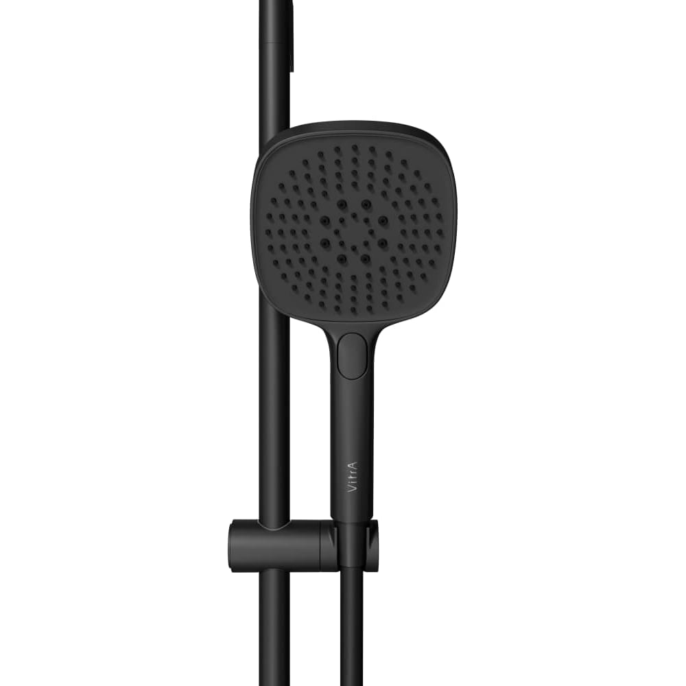 Изображение товара Душевой гарнитур Vitra Core Square 3 режима, черный матовый A4591736EXP