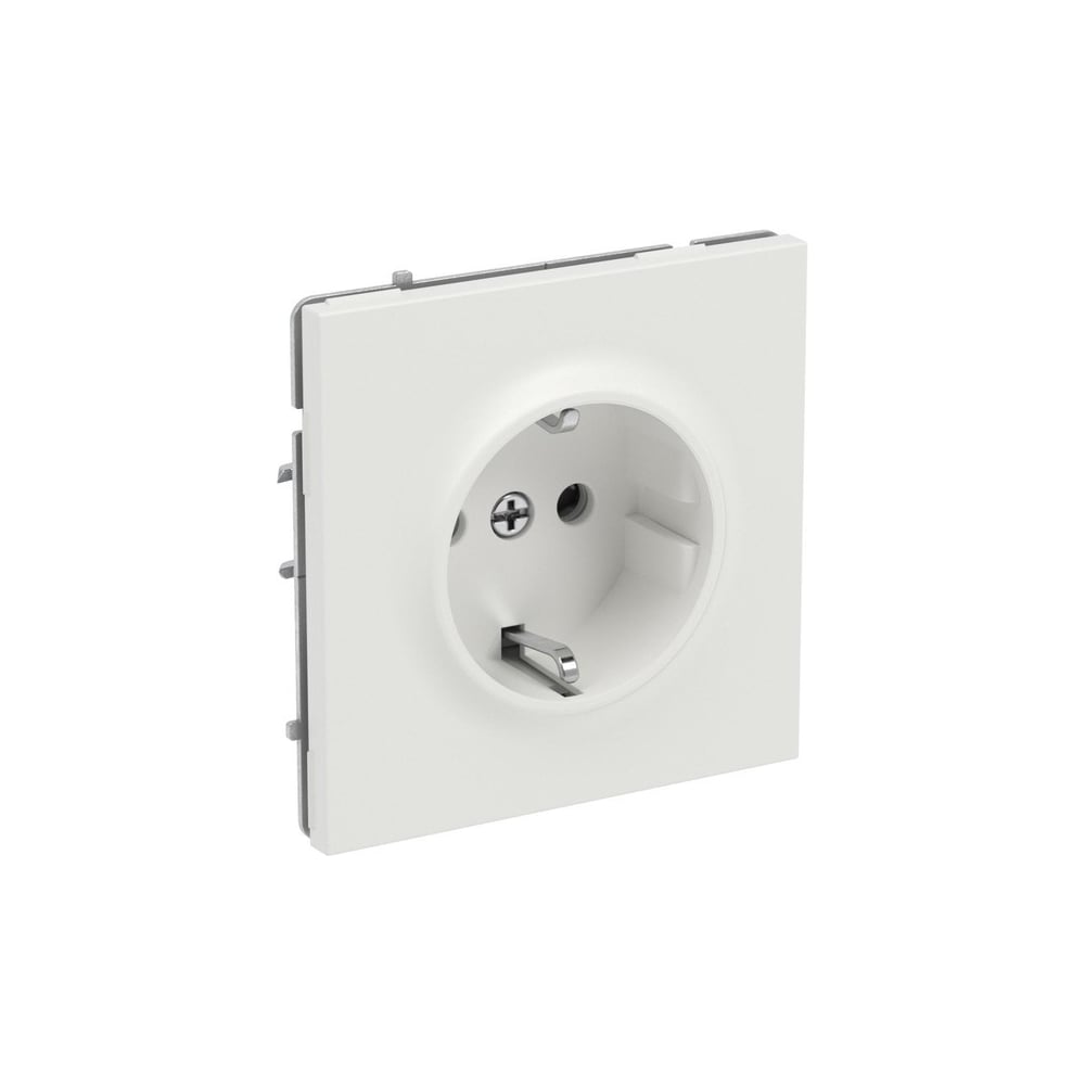 Розетка силовая DKC KANT 2P E, без з/ш, белый песок, 1 шт 7010033DIY