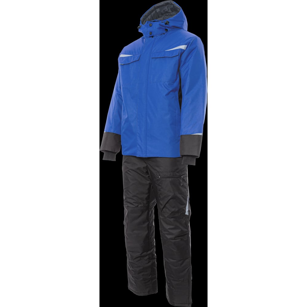 Изображение товара Зимний рабочий костюм Brodeks KW 603, синий/черный, XXXL KW603COBALT3XL