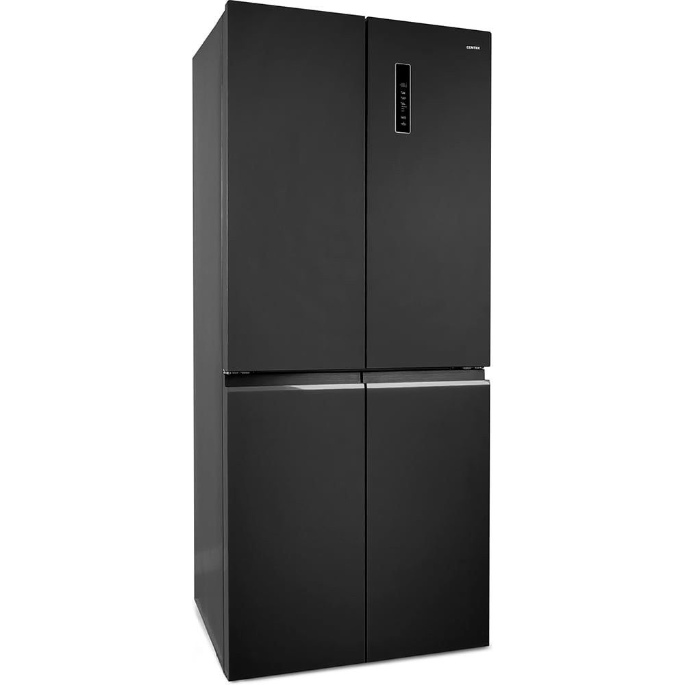 Холодильник Centek INVERTER No-Frost<415л (145л/270л)> 782х630х1825мм(ШхГхВ), А++ CT-4201 Black