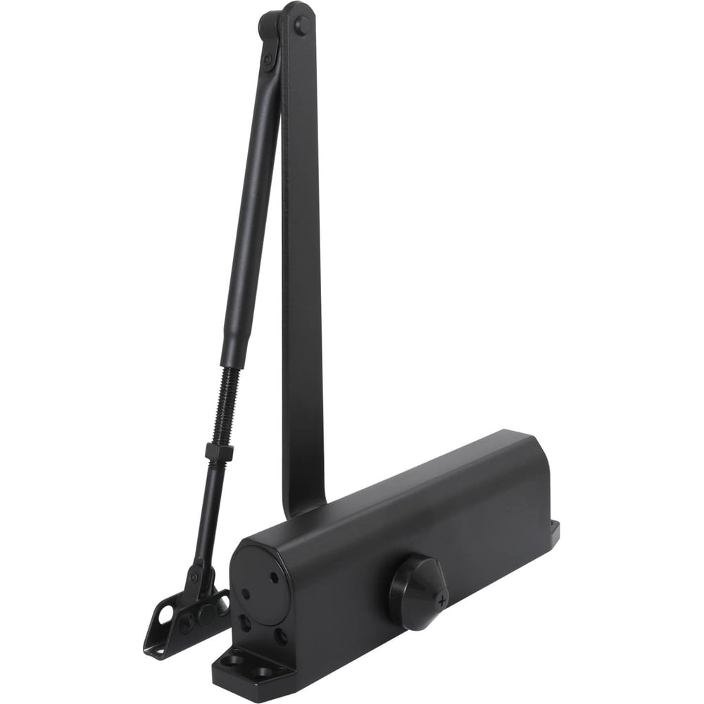 Доводчик дверной Стандарт MAX ДД 230/5-7 A-B (до 150 кг) черный RAL9005, морозостойкий 18 129
