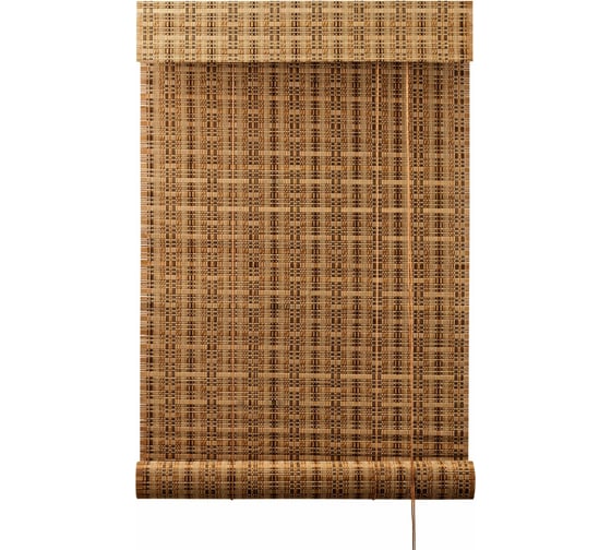 Изображение товара Рулонная штора ПраймДекор Кантри бамбук, 90x160 см 15090035