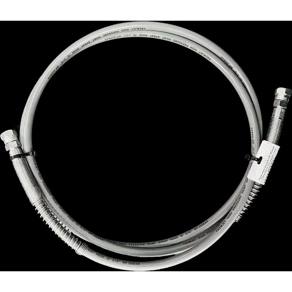 Рукав окрасочный PremJet 3/16 (300bar, NPSM 1/4, серый, 2.5м) 30316025