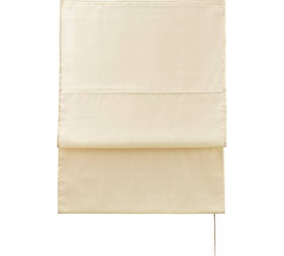 Изображение товара Римская штора ПраймДекор кремовый, 140x160 см 29140002