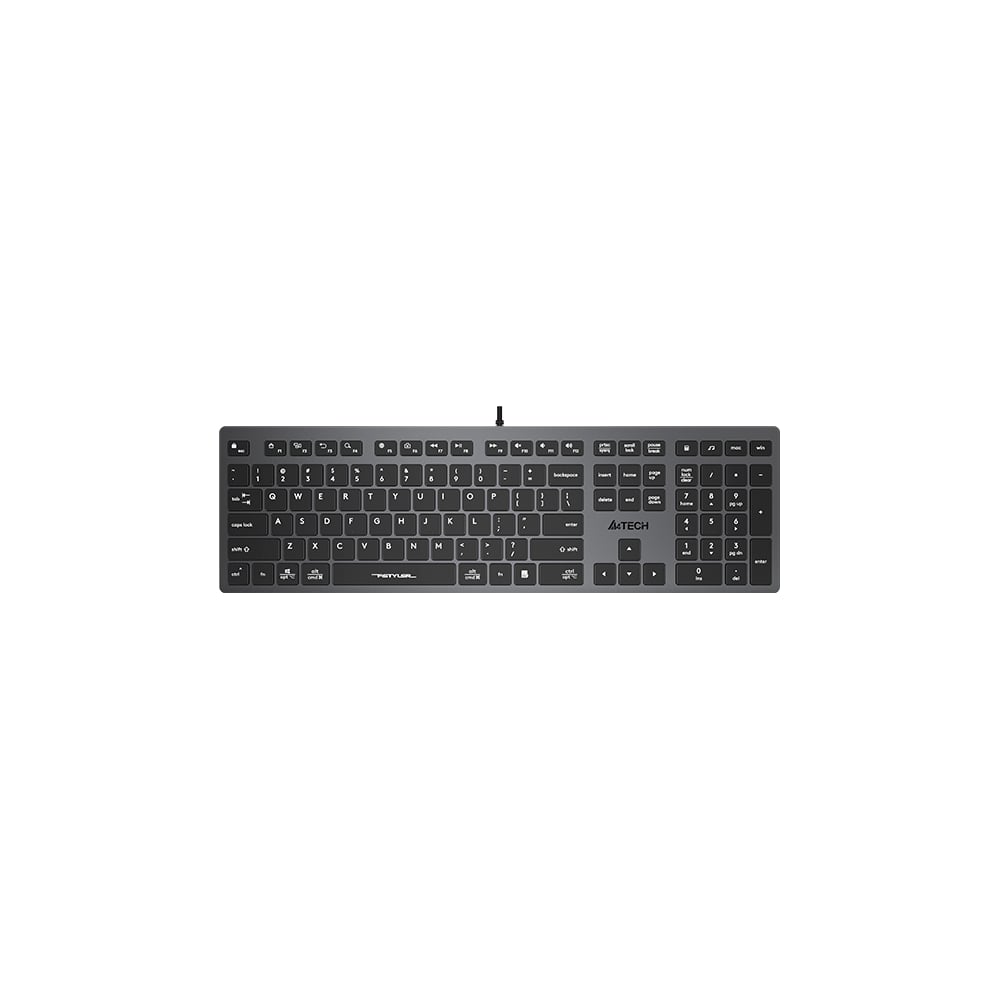 Изображение товара Клавиатура A4TECH FX50 белый USB slim Multimedia (FX50 WHITE) каб.:1.5м 1678040 Изображение товара Клавиатура A4TECH FX50 белый USB slim Multimedia (FX50 WHITE) каб.:1.5м 1678040