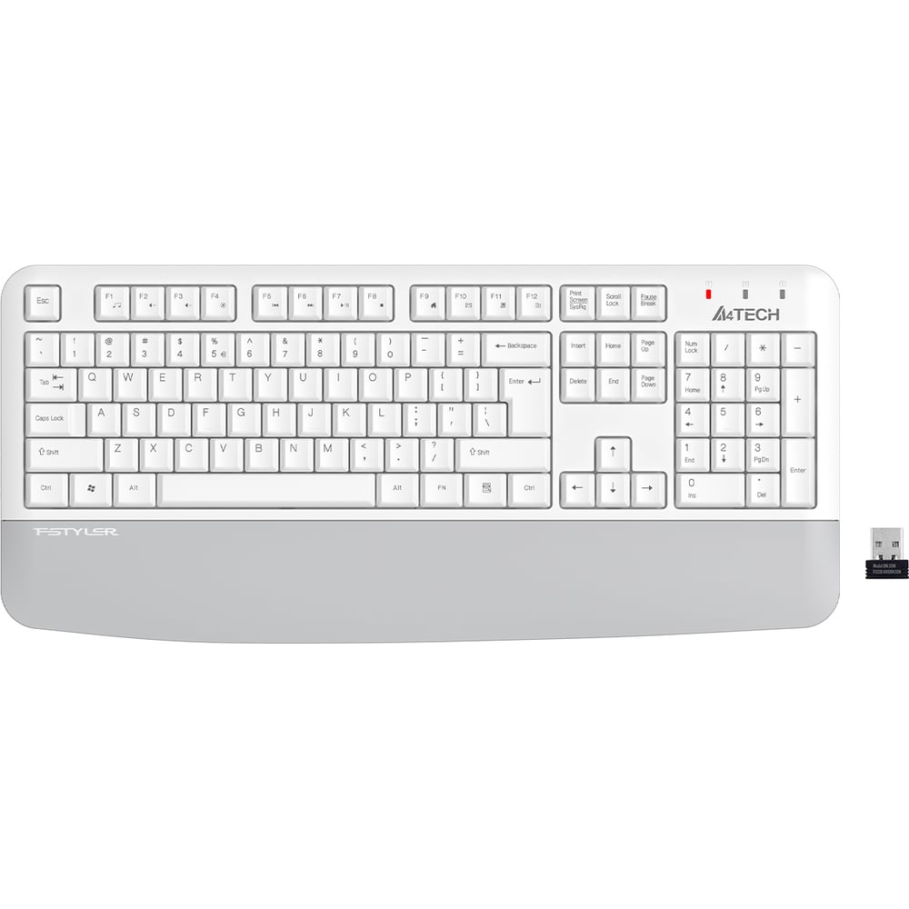 Изображение товара Клавиатура A4TECH FGK20 серый USB беспроводная Multimedia 2181324 Изображение товара Клавиатура A4TECH FGK20 серый USB беспроводная Multimedia 2181324