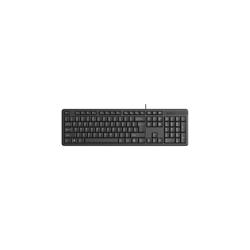 Изображение товара Клавиатура A4TECH KR-3 черный USB каб.:1.5м 1988374 Изображение товара Клавиатура A4TECH KR-3 черный USB каб.:1.5м 1988374