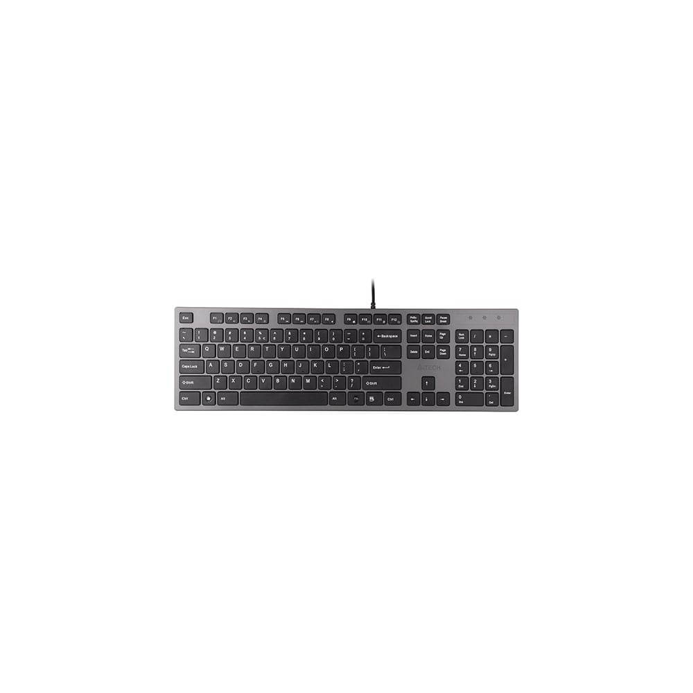 Изображение товара Клавиатура A4TECH KV-300H серый/черный USB slim каб.:1.5м 581997 Изображение товара Клавиатура A4TECH KV-300H серый/черный USB slim каб.:1.5м 581997