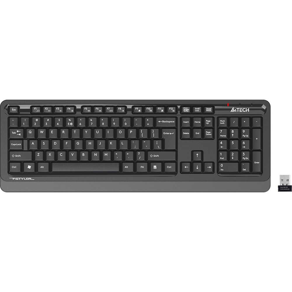 Изображение товара Клавиатура A4TECH FGK10 серый USB беспроводная Multimedia 2181341