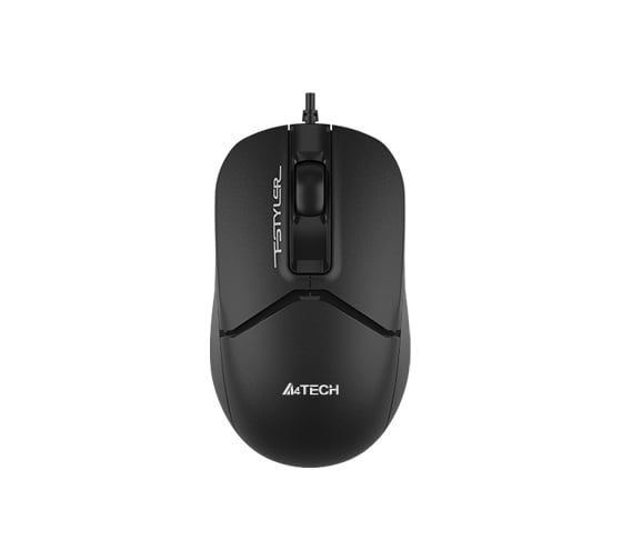 Изображение товара Мышь A4TECH Fstyler FM12 черный оптическая 1200dpi USB 3but (FM12 BLACK) 1431320