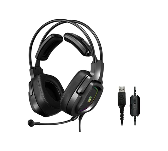 Изображение товара Наушники с микрофоном A4TECH Bloody G575P черный 2м мониторные (G575P 4PIN+USB/BLACK) 1611397