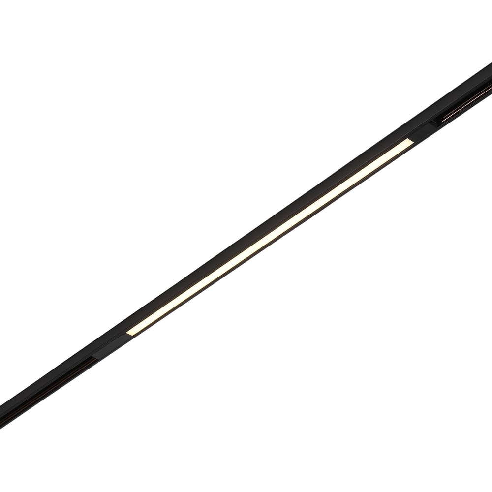 Магнитный трековый светильник ST Luce Черный LED 1*20W 3000K 1300Lm Ra90 120 IP20 L606xW22xH4 ST1360.436.20