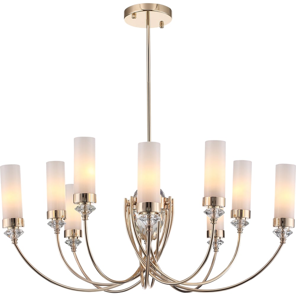 Изображение товара Люстра подвесная ST Luce Золото/белый E14*10 40W SL1402.253.10