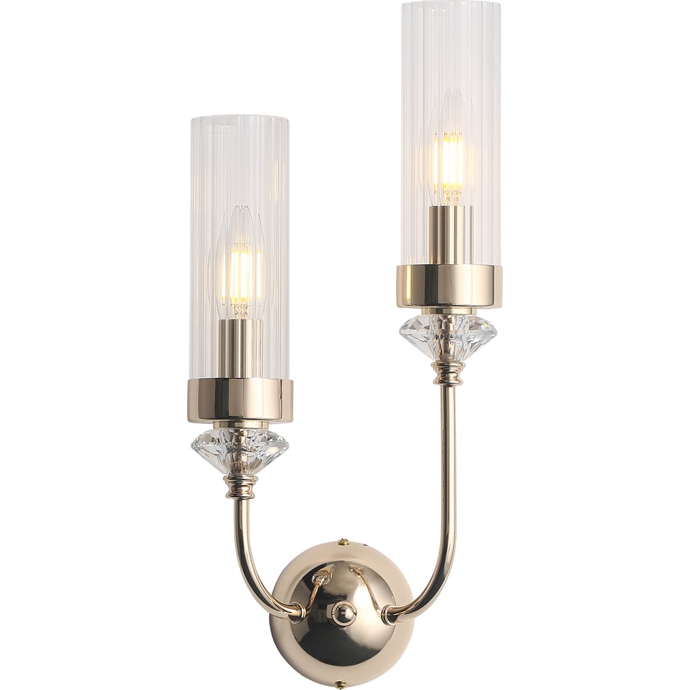 Изображение товара Светильник настенный ST Luce Золото/прозрачный E14*2 40W SL1402.201.02